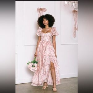 Giselle Ruffled Maxi Dress